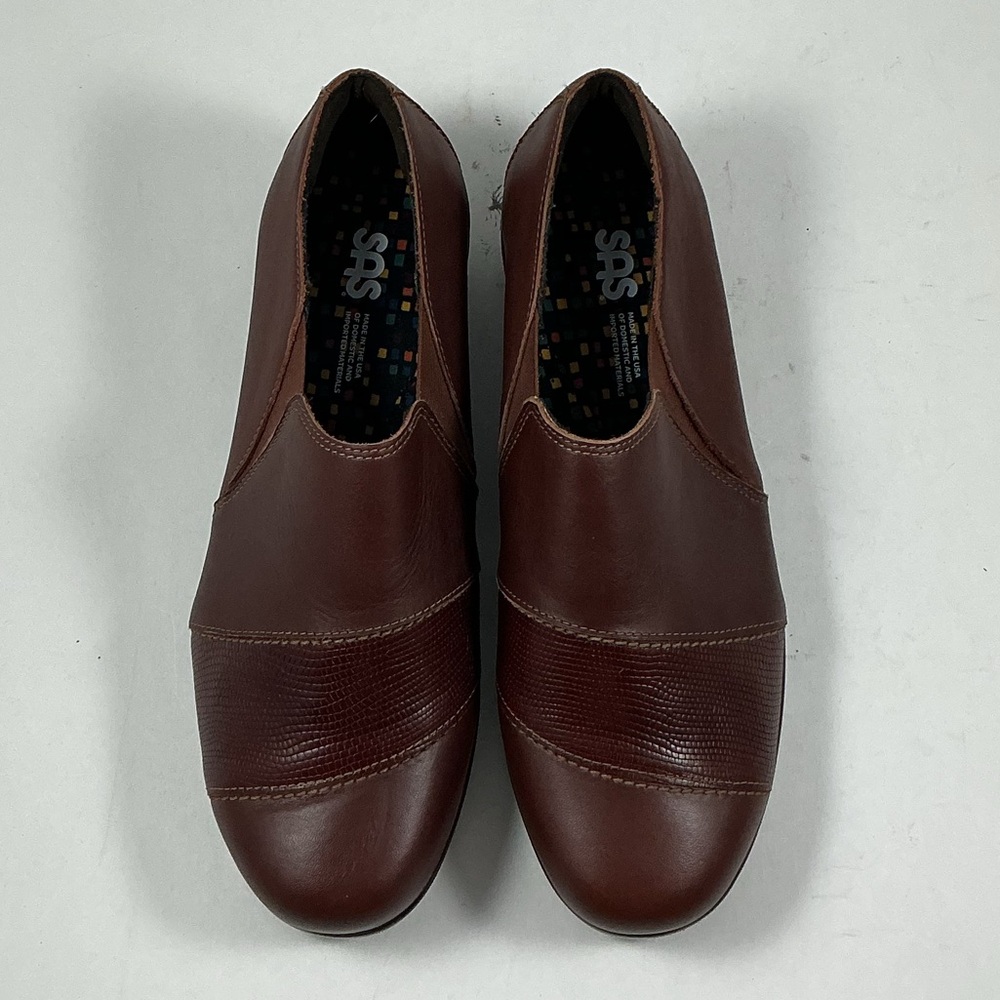 New SAS Nora Brown Shoes Size 9.5 WW